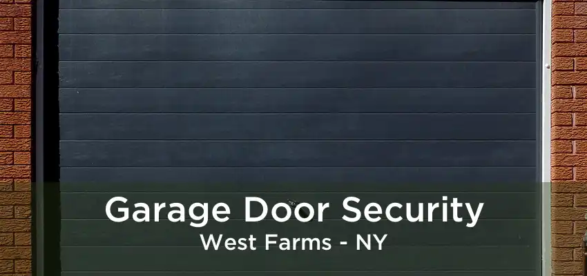 Garage Door Security West Farms - NY