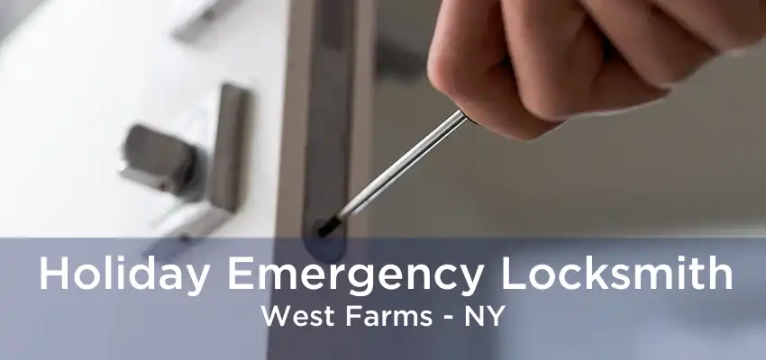 Holiday Emergency Locksmith West Farms - NY