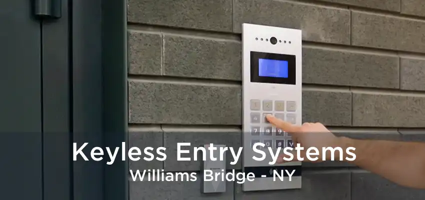 Keyless Entry Systems Williams Bridge - NY