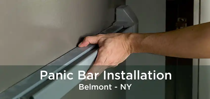 Panic Bar Installation Belmont - NY